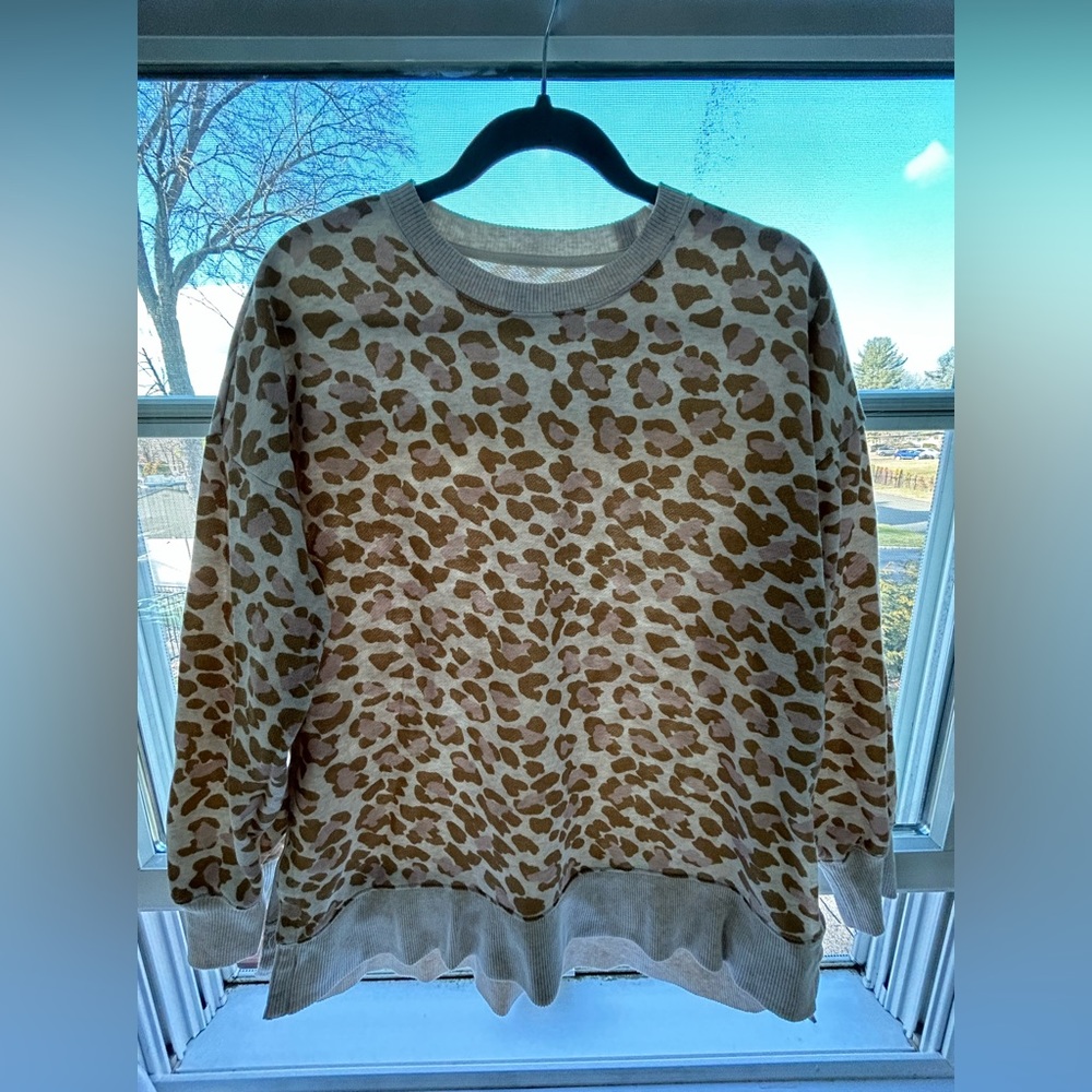 Arie Cheetah Sweater